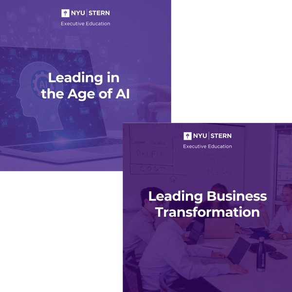 BUNDLE: Leading Business Transformation & Leading in the Age of AI
